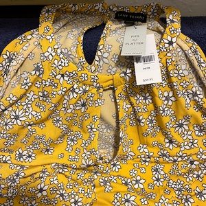 Brand New Lane Bryant Sleeveless Keyhole Blouse